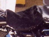 SHEEPSKIN PELT MOTORCYCLE SEAT COVER